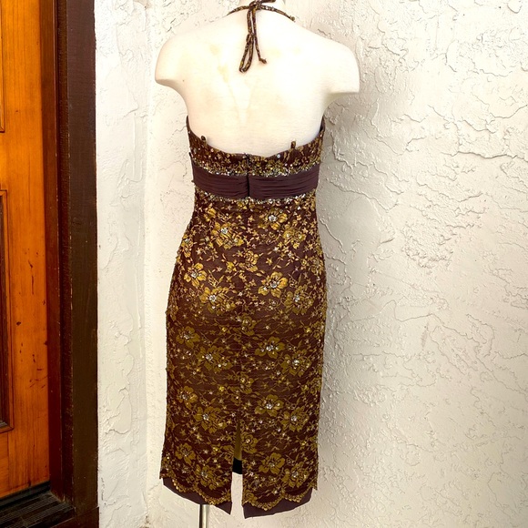 MANDALAY Lace & Sequence Cocktail Dress - Picture 9 of 12